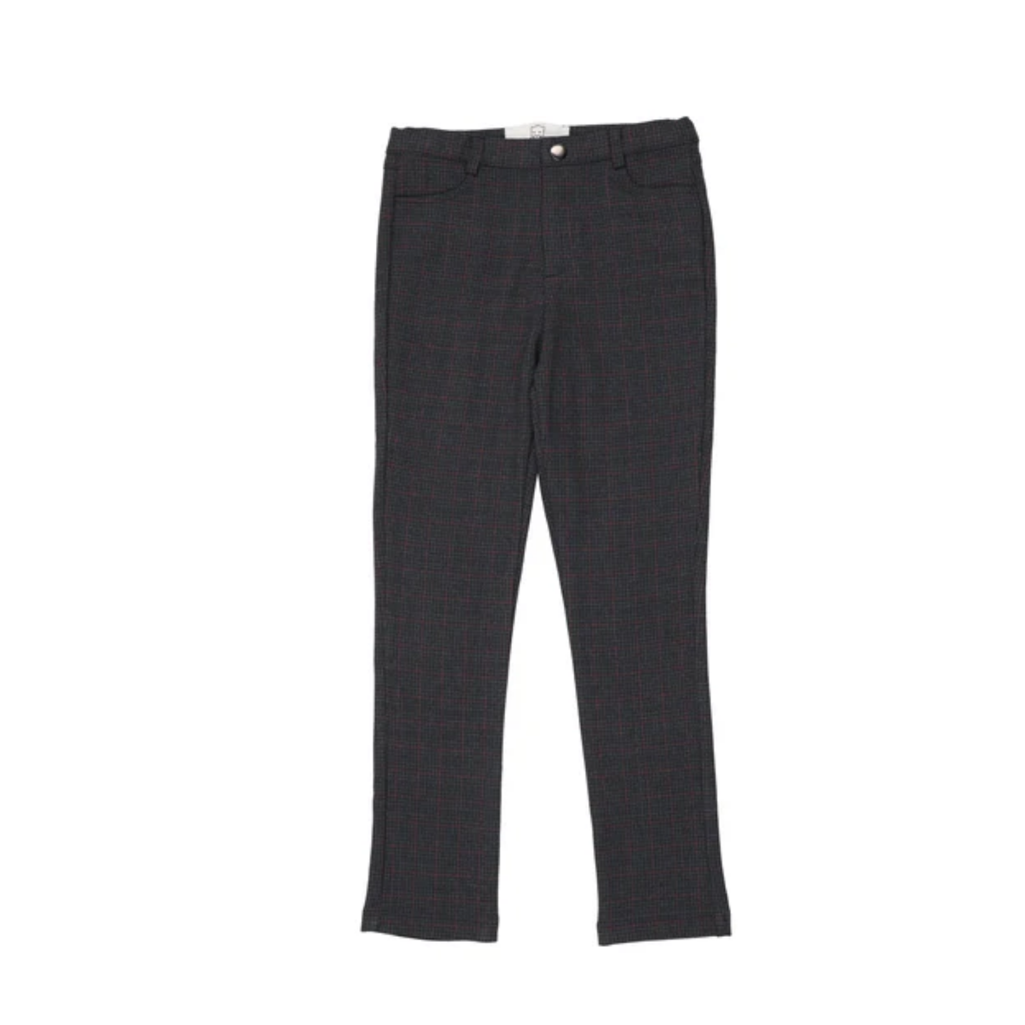 Panther Micro Plaid Pants