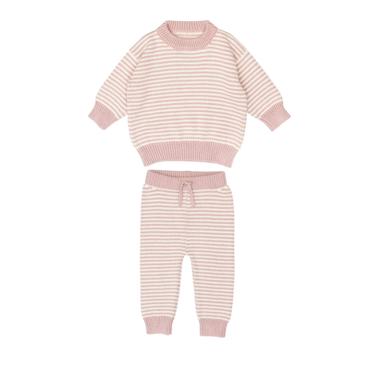 Little Noah Girl Stripped Sweater Set