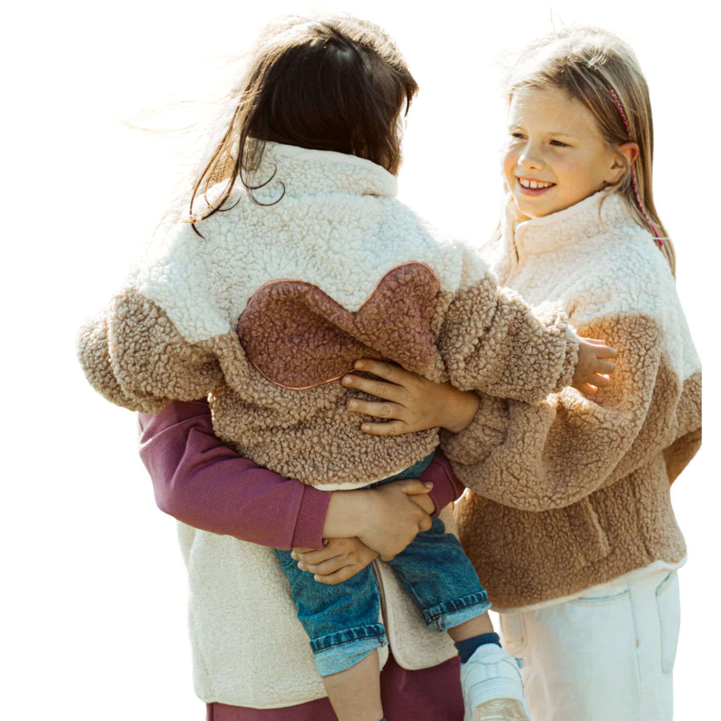 Ella and Rapha Little Teddy Heart Jacket