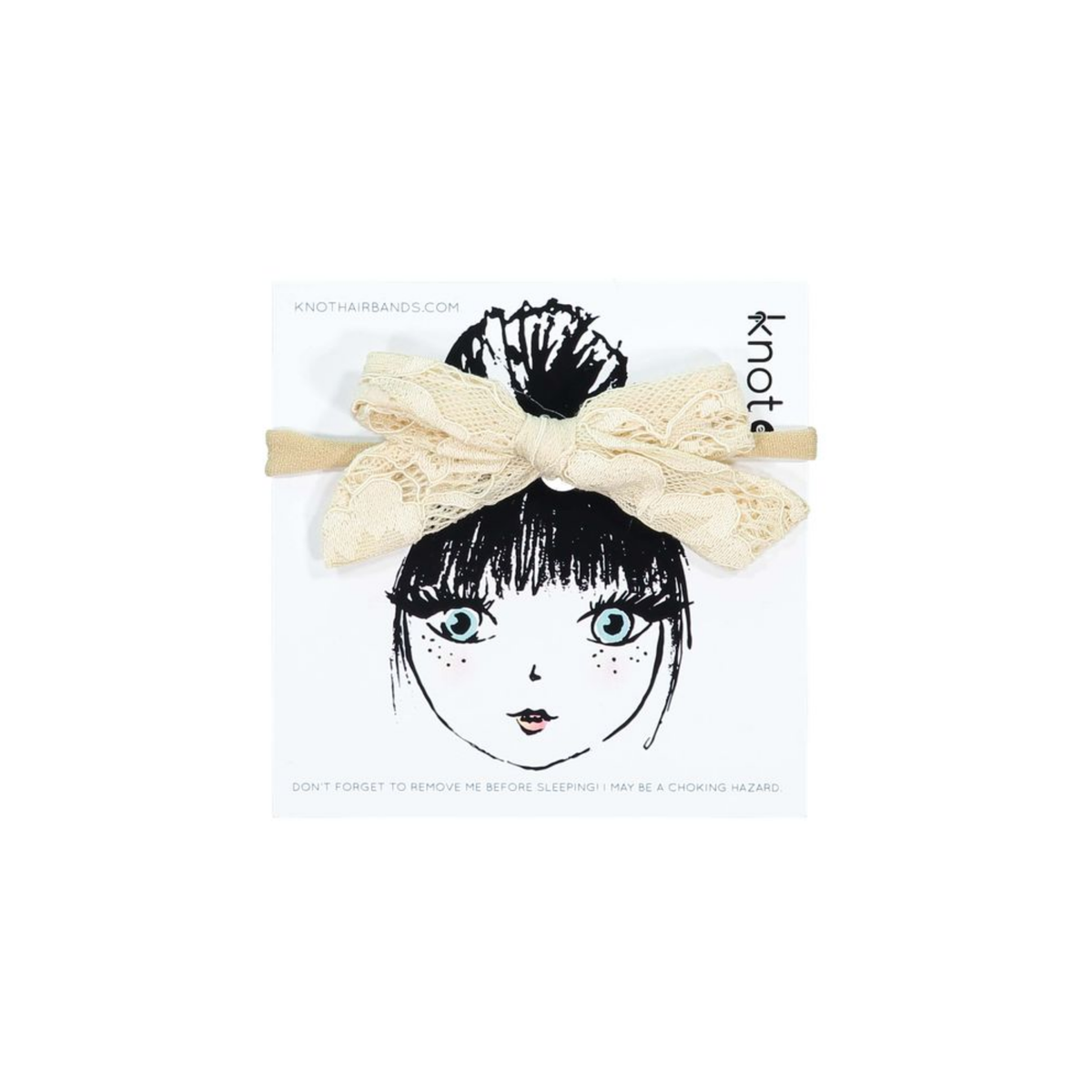 Knot Lace Mini Bow Band