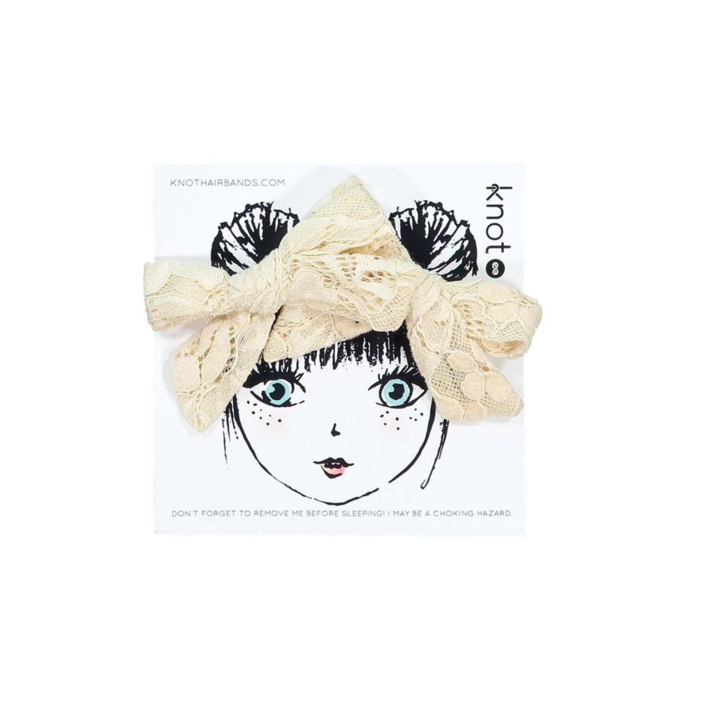 Knot Lace Mini Bow Set