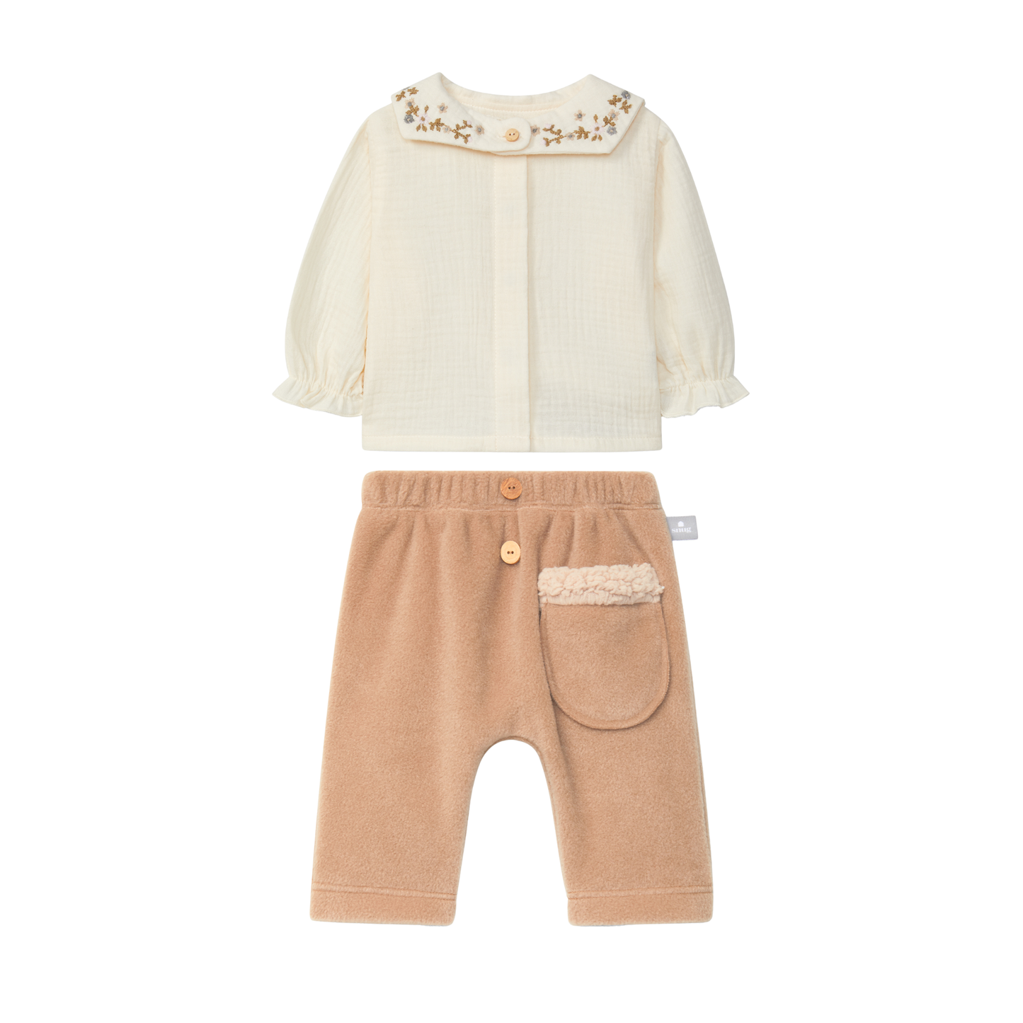 Snug Embroidered Set