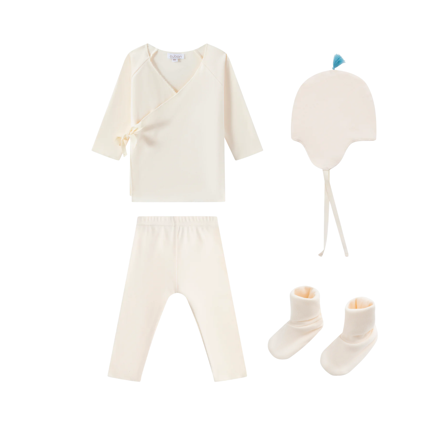 Oubon Fleece Wrap 4 Piece-Set