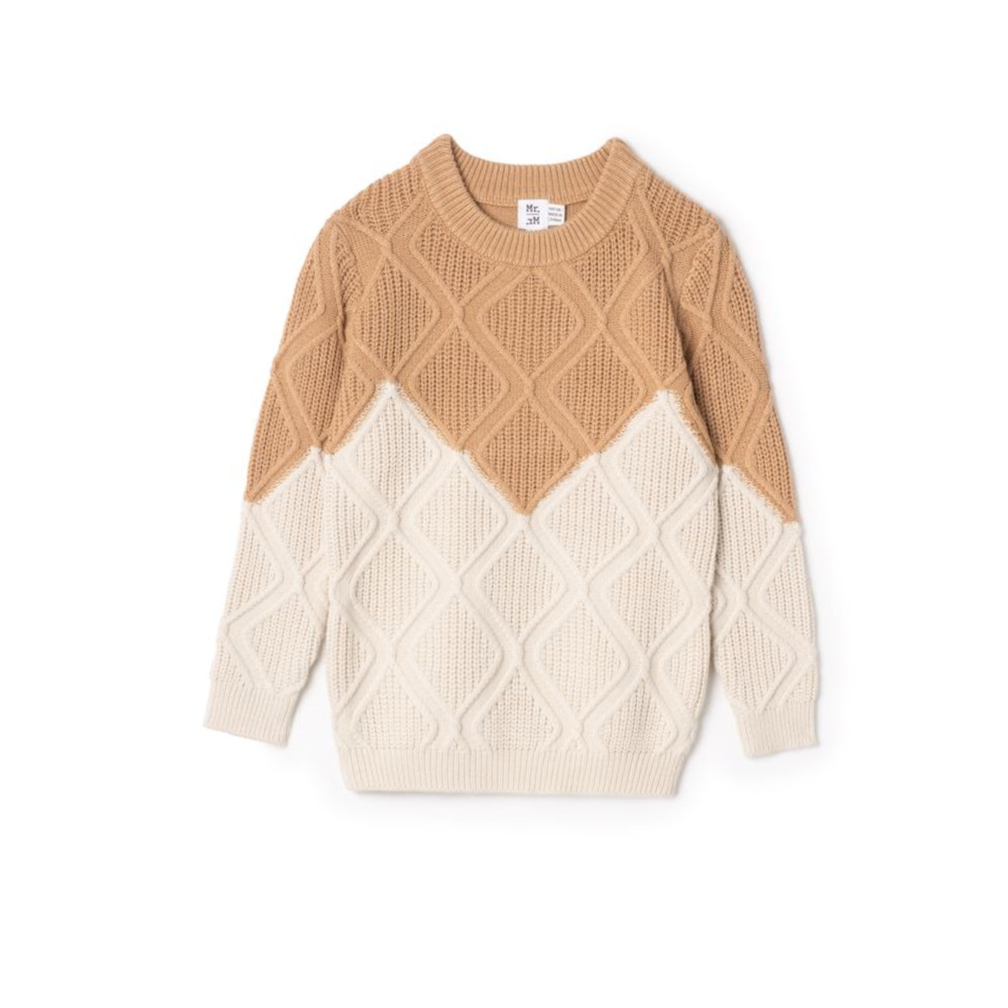 Mr. Mr. Knit Sweater With Big Diamonds