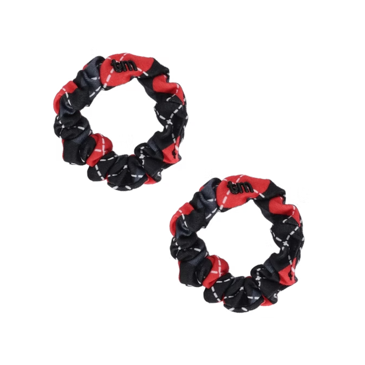 Tis Me Argyle Mini Scrunchie Set