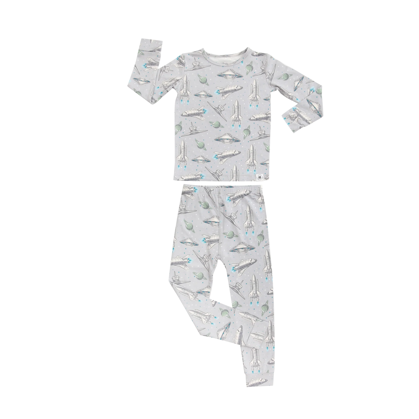 Sweet Bamboo Up And Away Big Kid Pajama