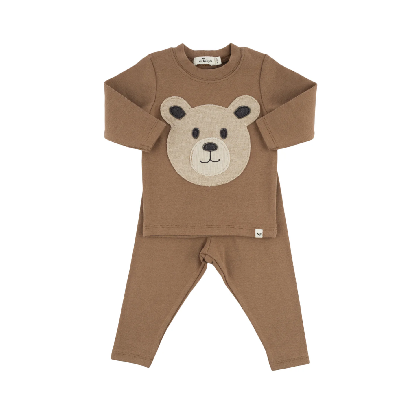 Oh Baby! Bear Face Baby Rib Set