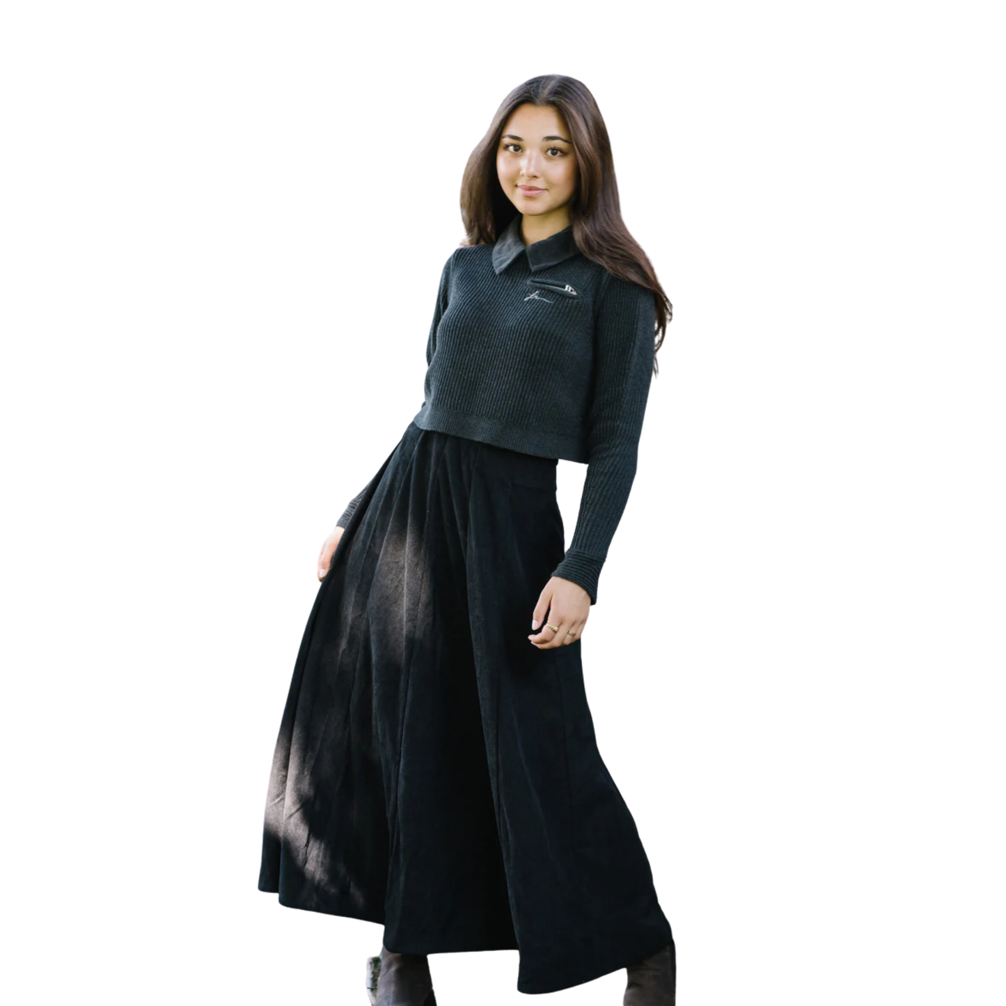 Froo Celine Corduroy Skirt Maxi