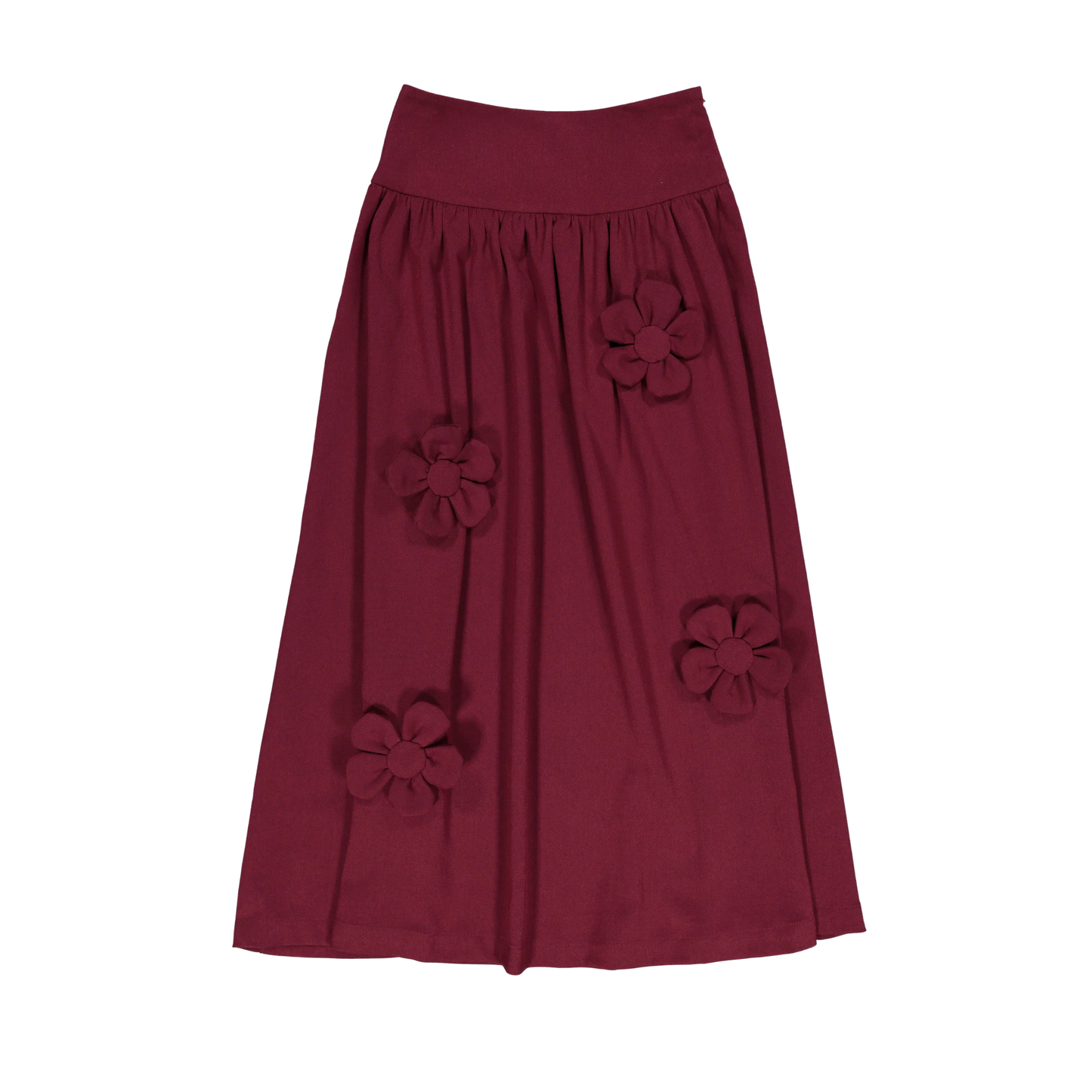 Ava and Lu Flower Detailed Skirt