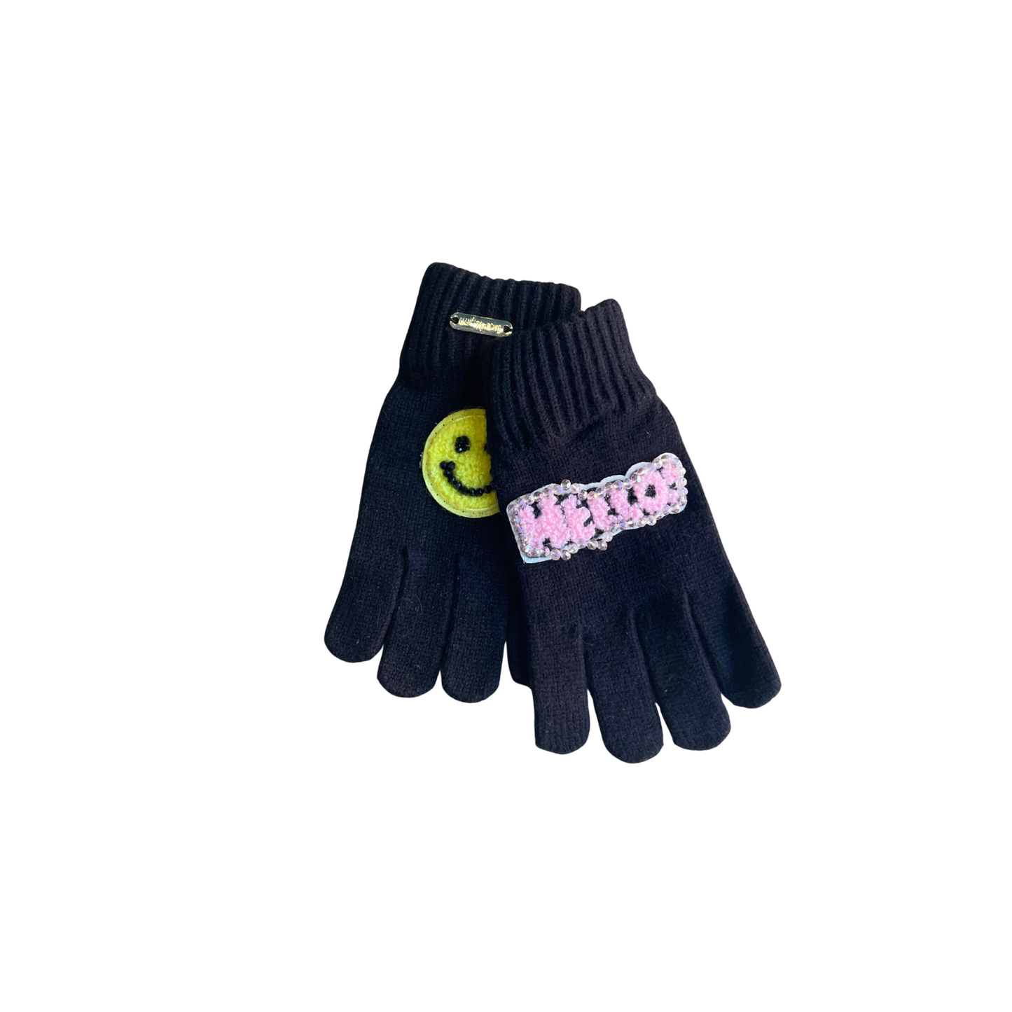 Bari Lynn Patch Winter Gloves