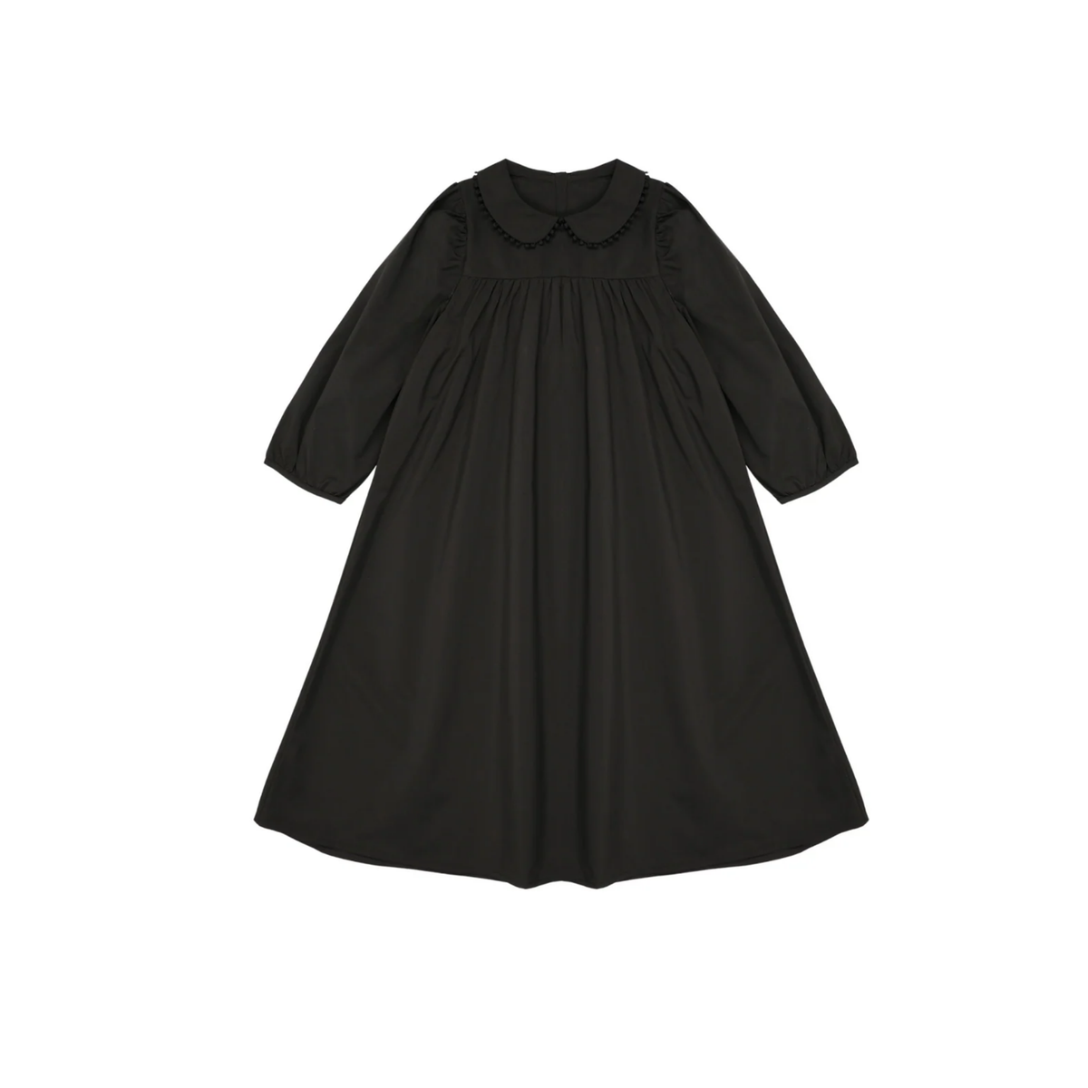 Little Tempest Button Back Empire Waist Taffeta Dress