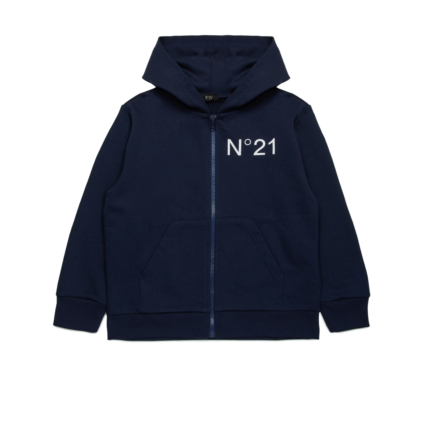 N°21 Zipper Up Hoodie Sweatshirt