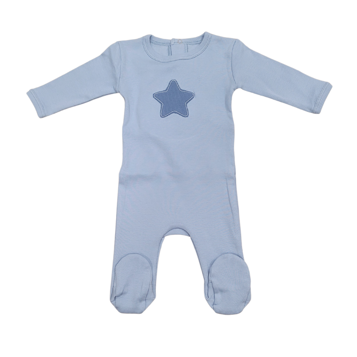 Coton Pompom Star Spandex Footie