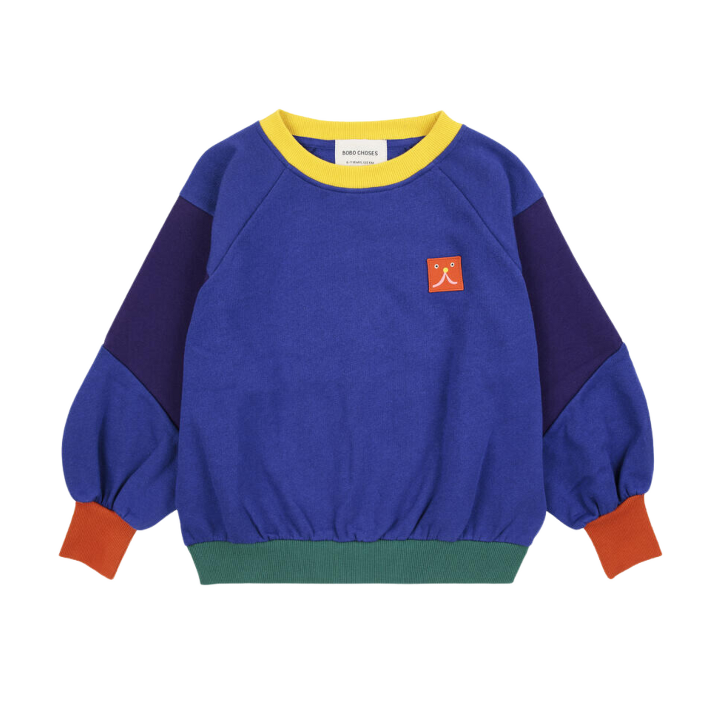 Bobo Choses Funny Face Patch Sweatshirt