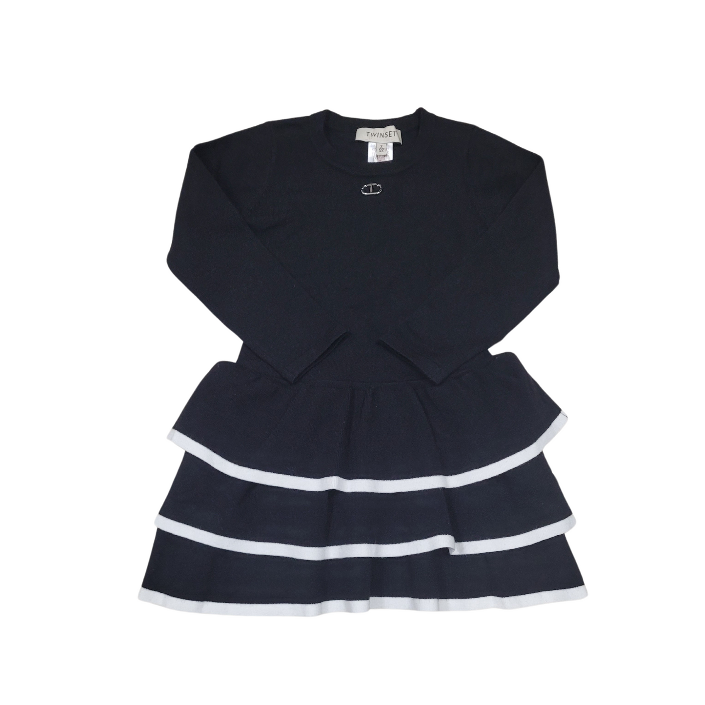 Twinset Black/White Dress-020