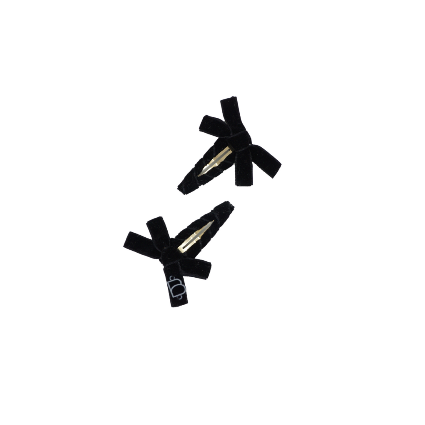 Bandeau Classic Bow Snap Clip Set