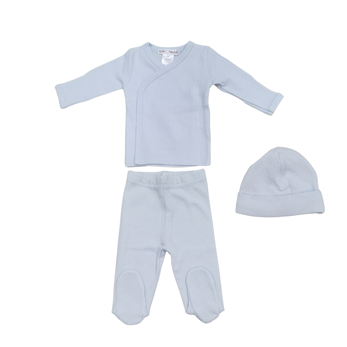Coton Pompom Jacquard Set