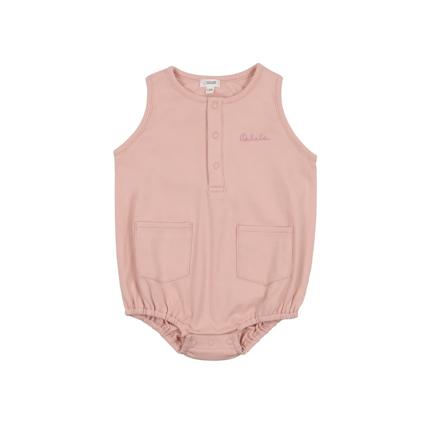 Bonjoy Printed Word Baby Romper