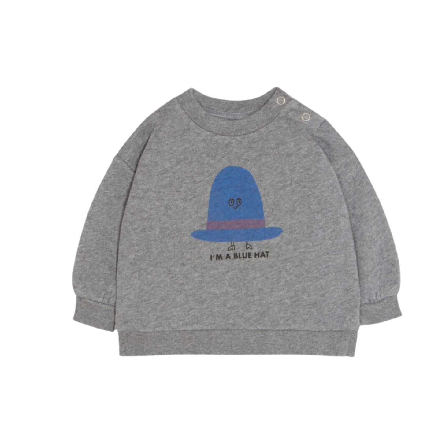 The Campamento Infant Blue Hat Sweatshirt