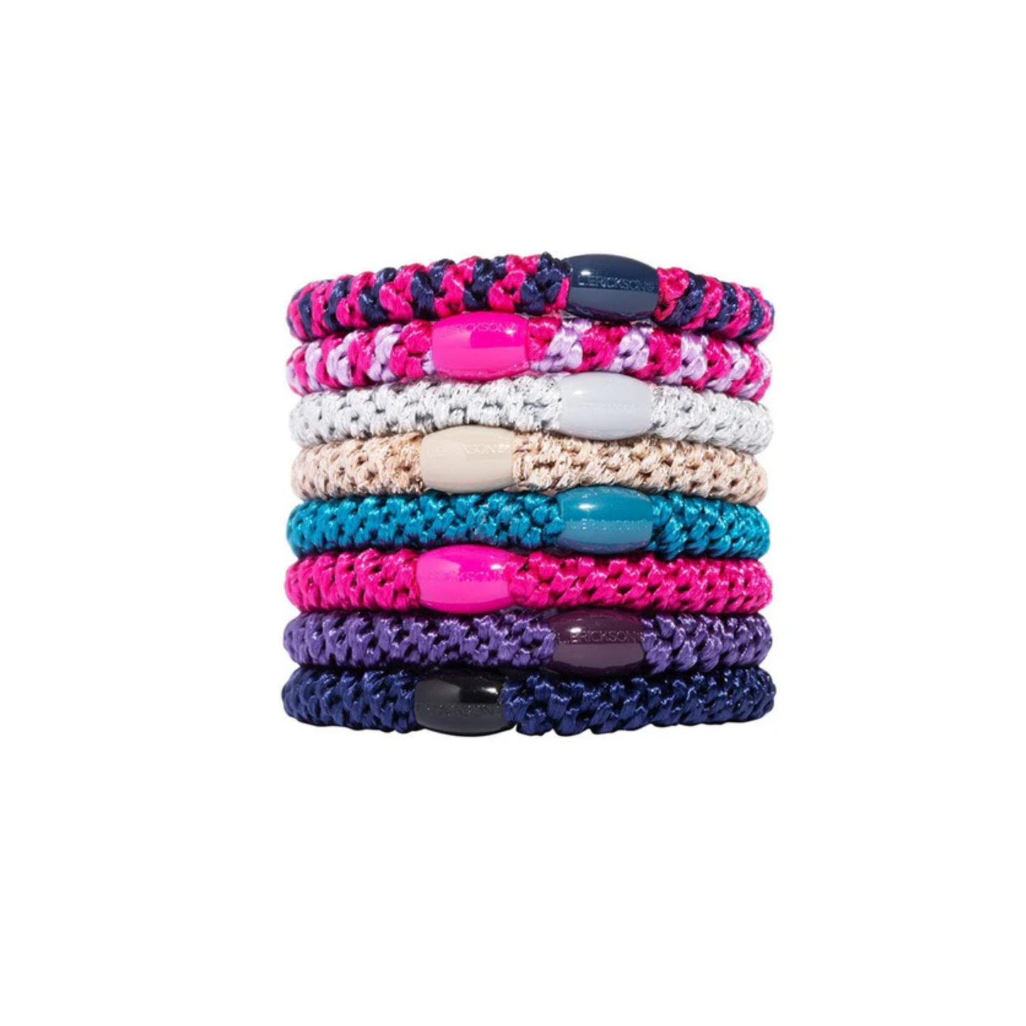 Finest Accessories Grab & Ponytail Holders Set Of Eight