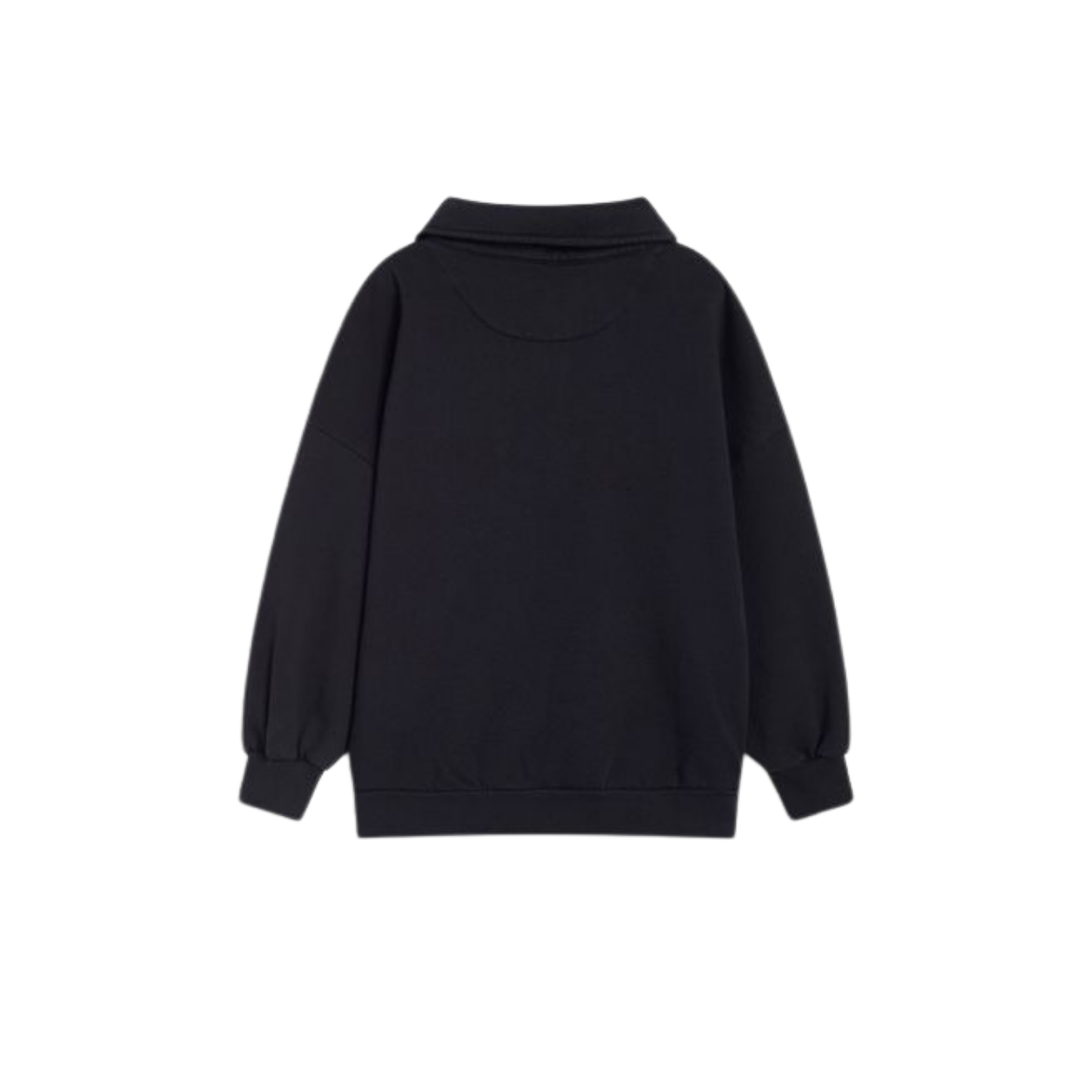 The New Society Forged Iron Logo Long Sleeve Sweatshirt Polo