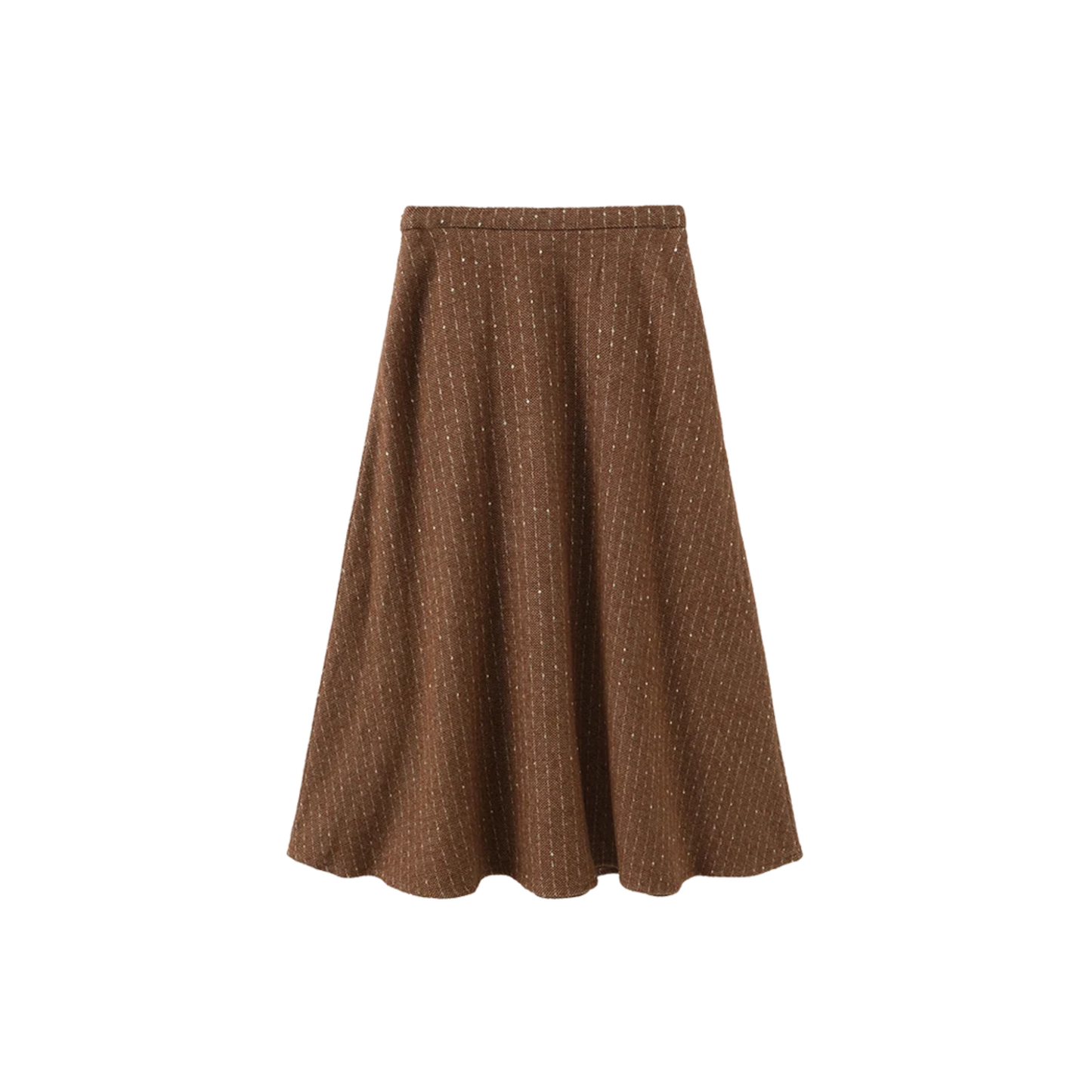 The Middle Rust Birnit Wool Skirt