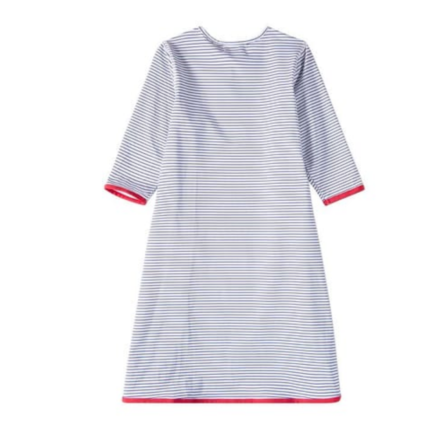 Memoi Heart Stripe Swim Dress