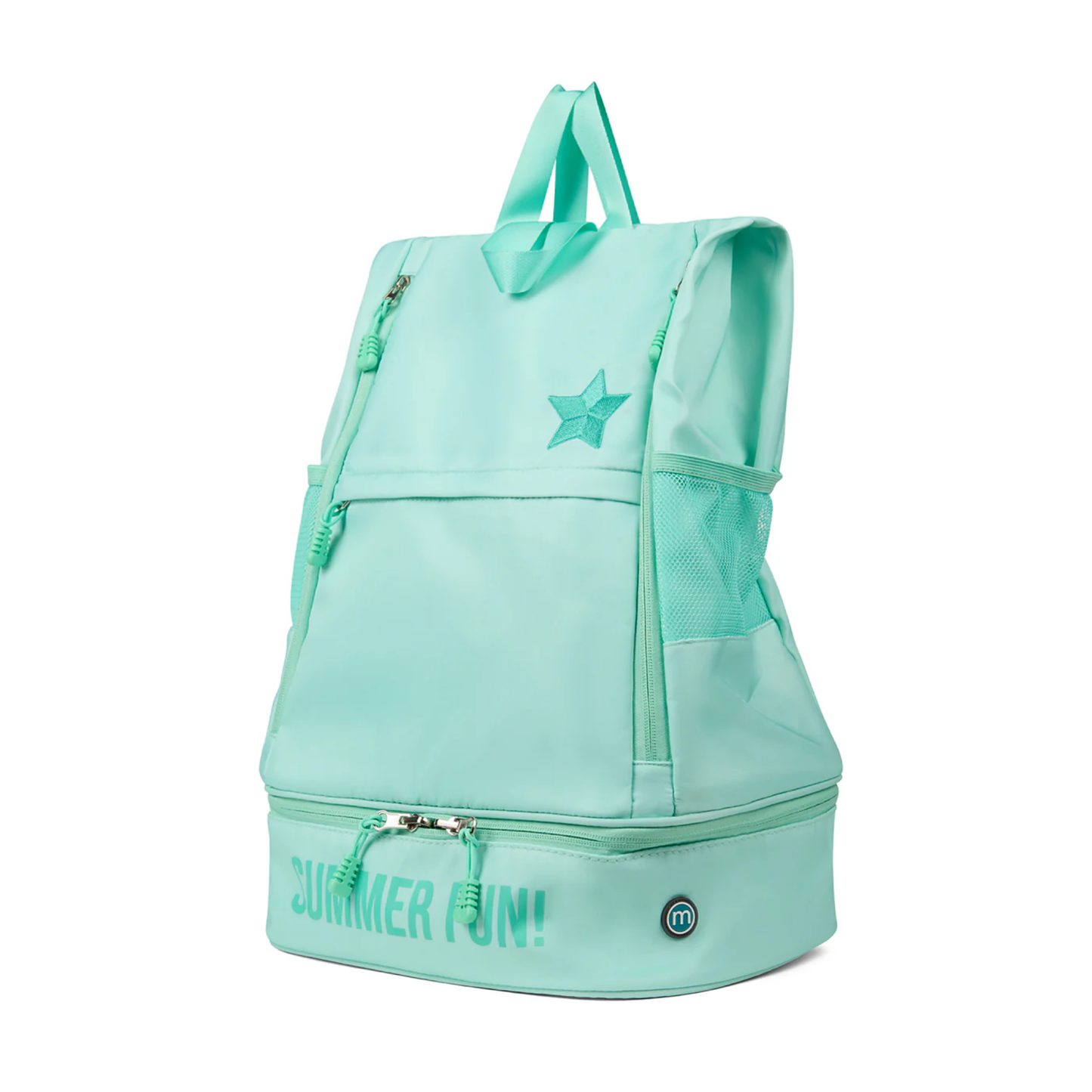 Memoi Seafoam Green Summer Fun Bag
