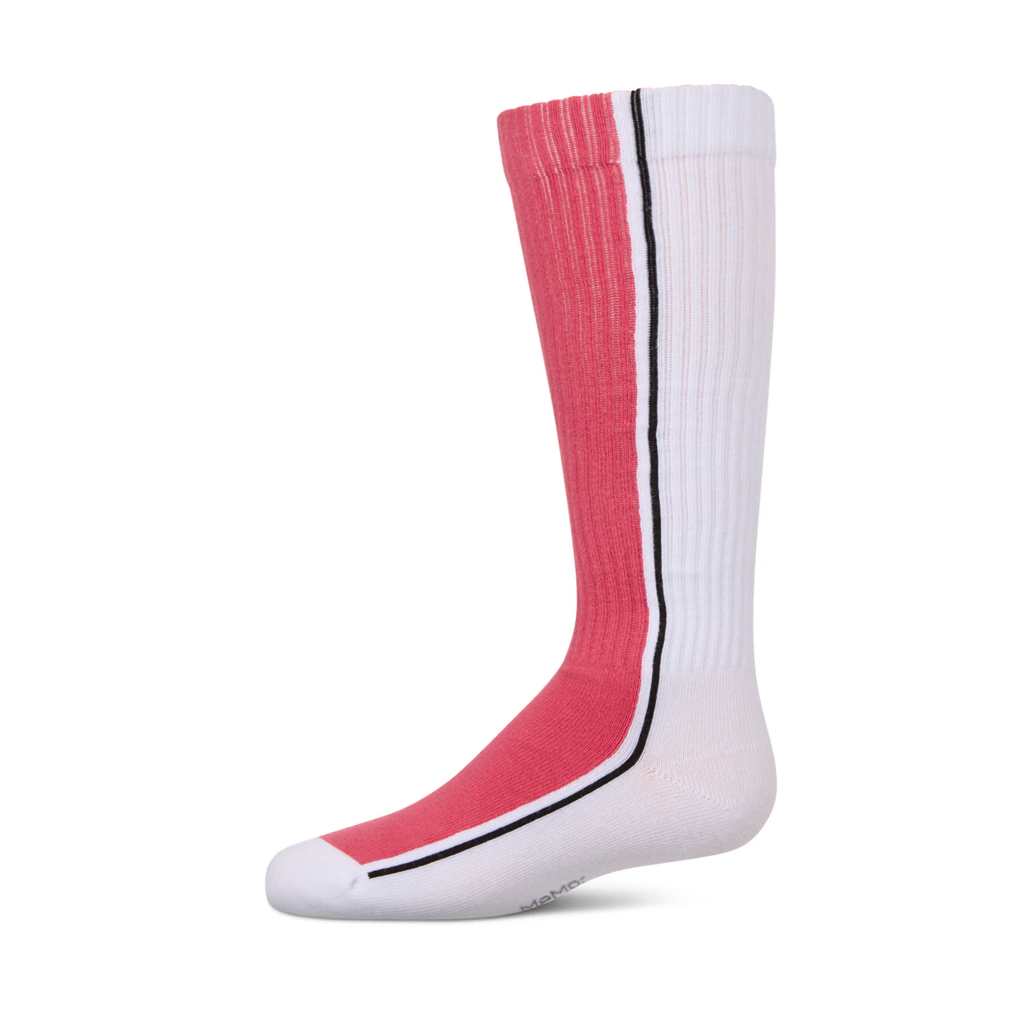 Memoi Color Block Stripe Knee High