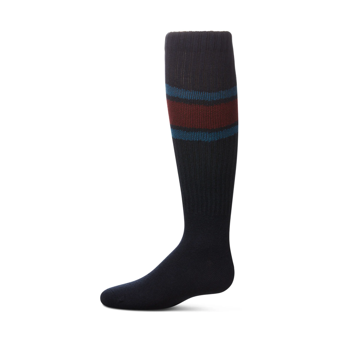 Memoi Girls Chevron V Knee High Socks