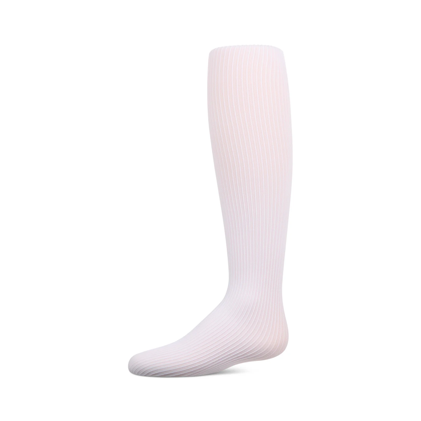 Memoi Textured Toes Girls Ribbed Tights - Mk-209