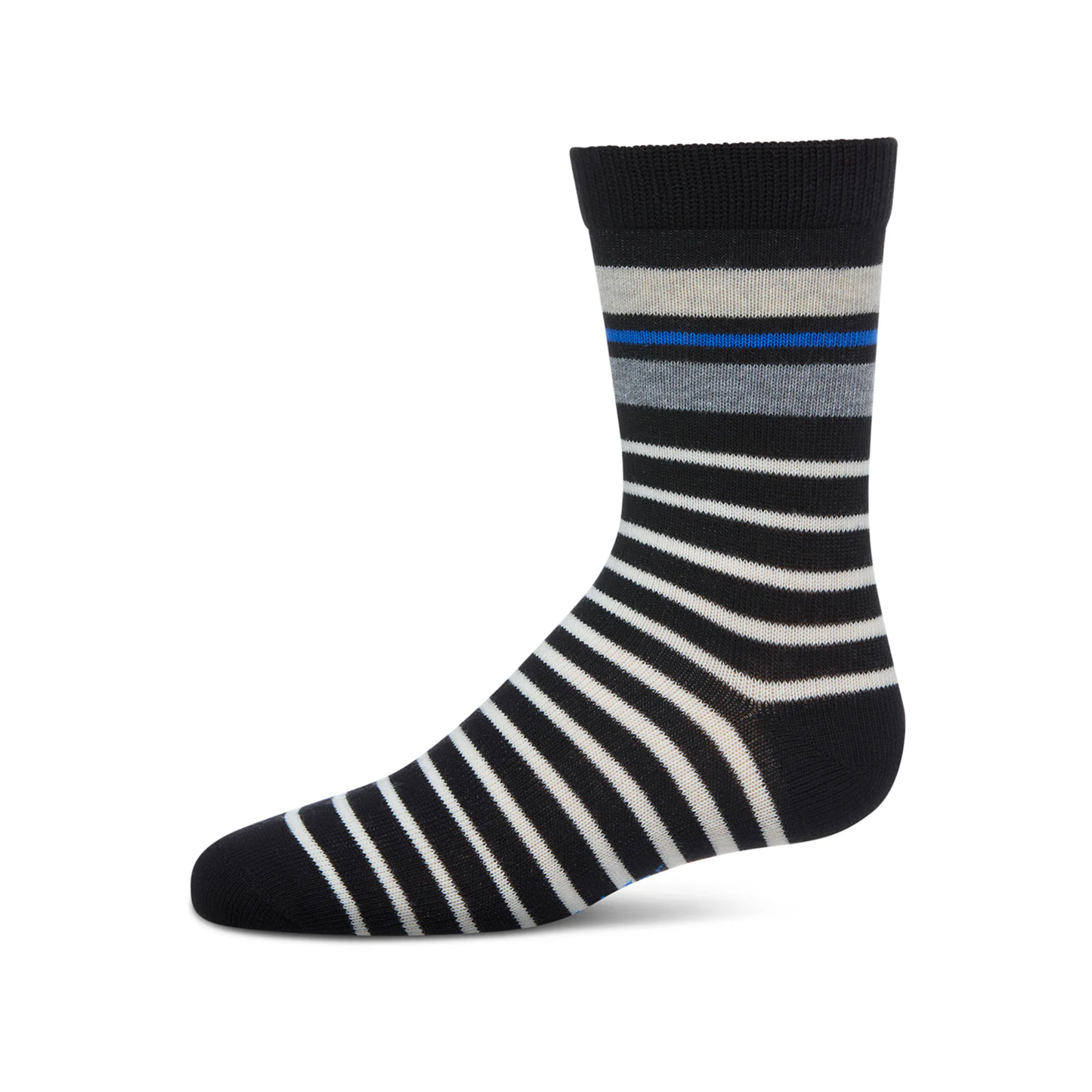 Memoi Boys Striped Crew Socks - Mk-149