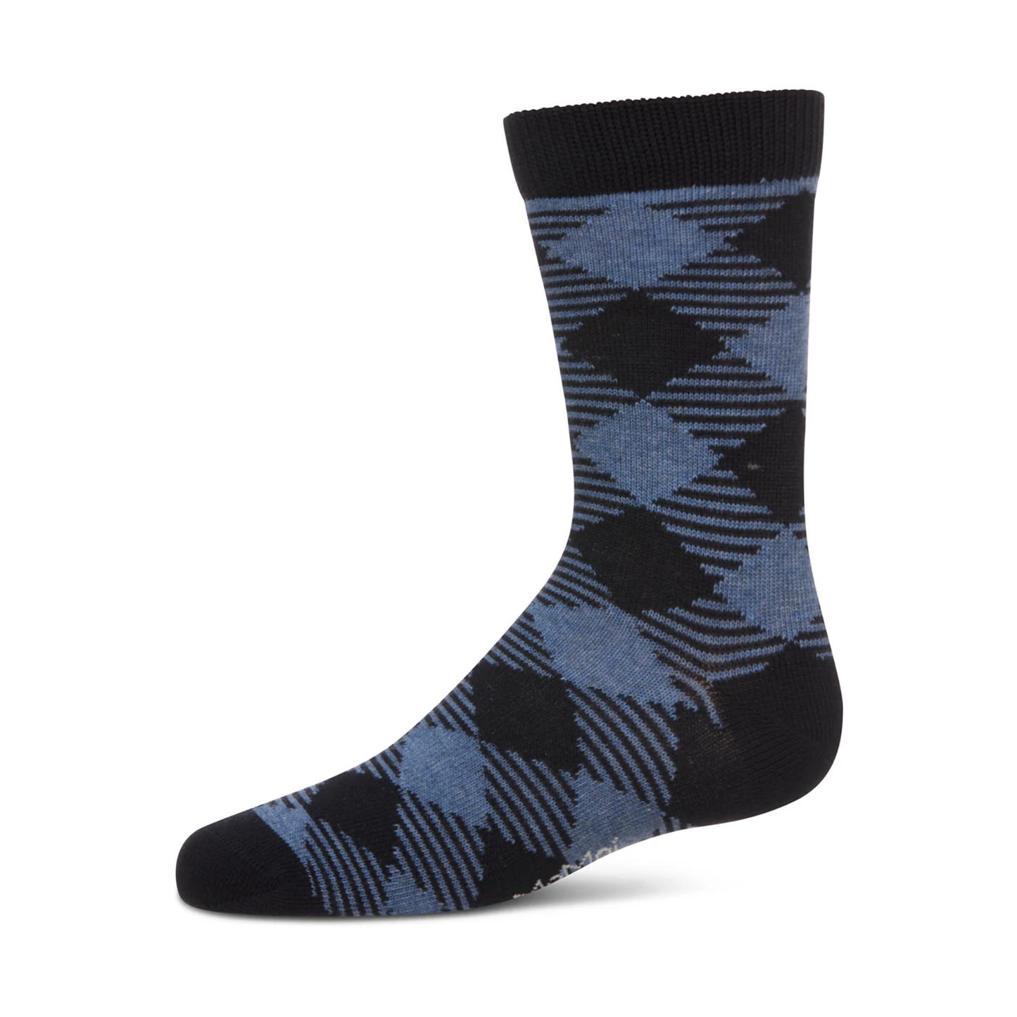 Memoi Boys Argyle Crew Socks