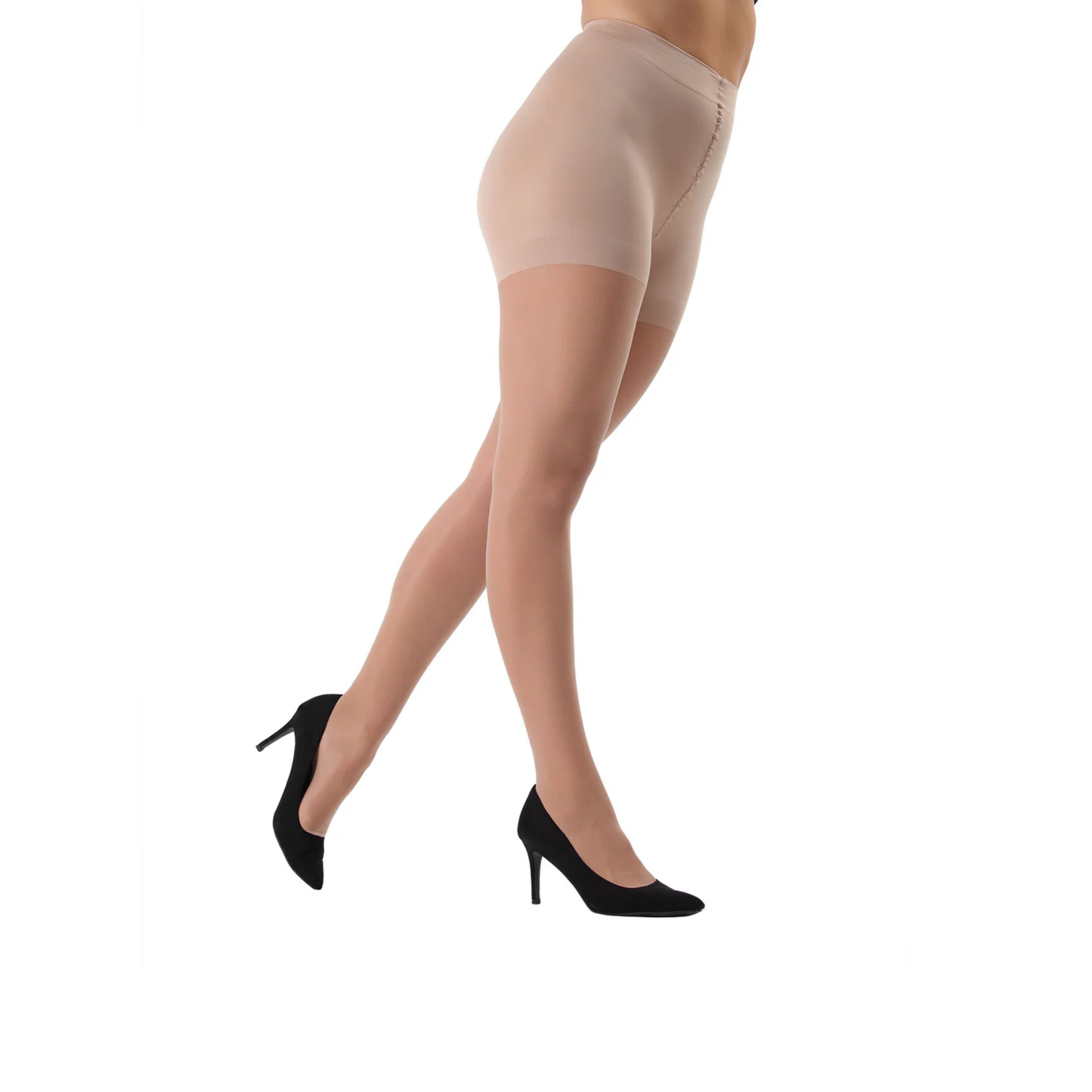 Memoi Light Support Semi-Opaque Pantyhose - Ms-615