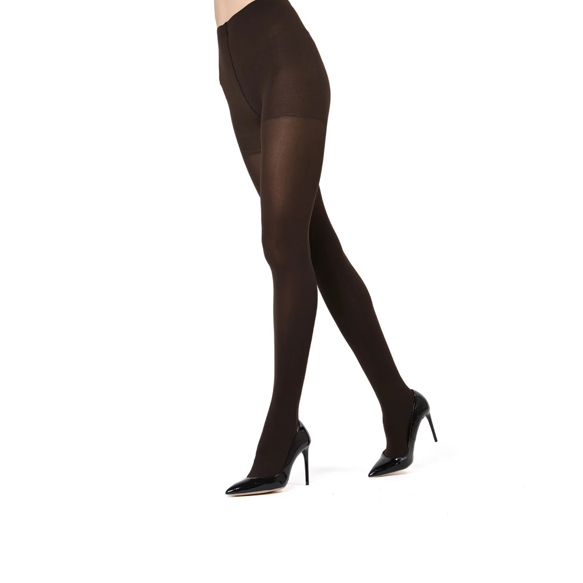 Memoi Completely Opaque Control Top Tights