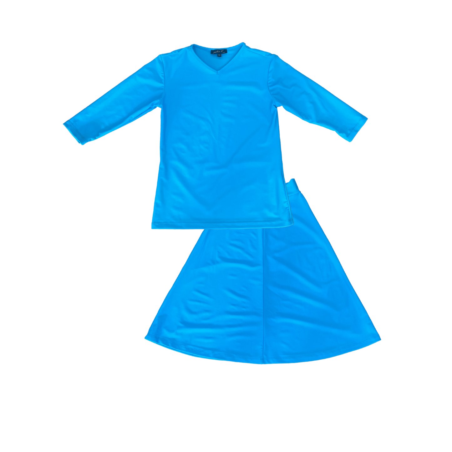 Jackie O' Aqua Cover Up Swim Set