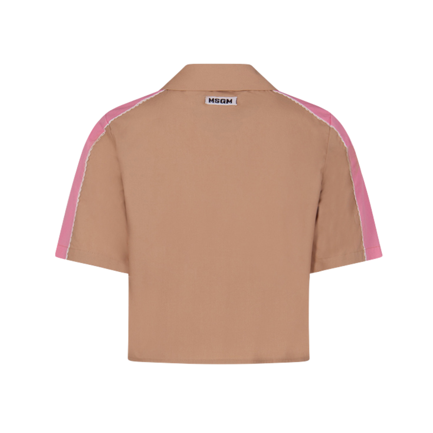MSGM Sand/Pink Stripe Shirt