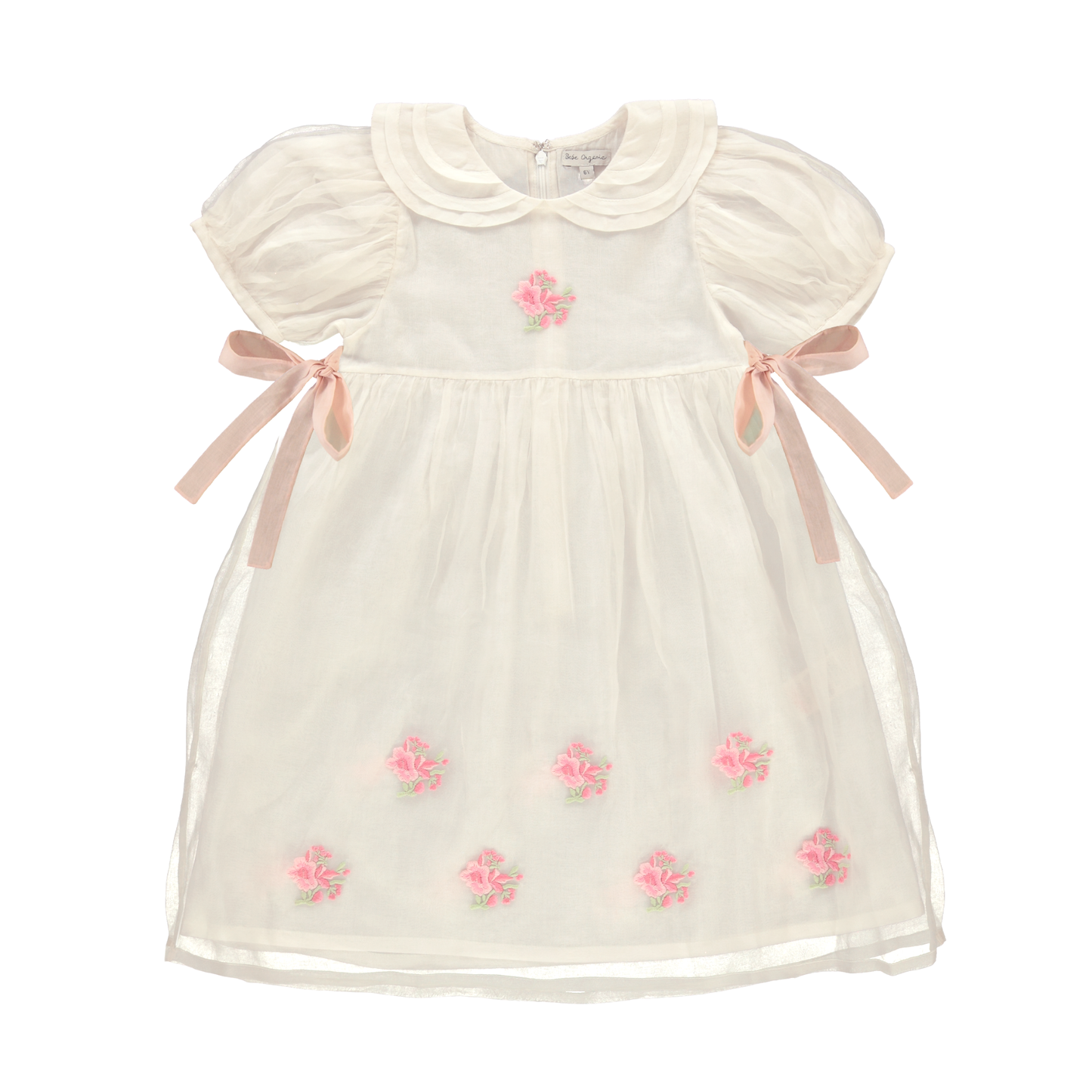 Bebe Organic Fairy Boutique Rose Elbow Sleeve Dress