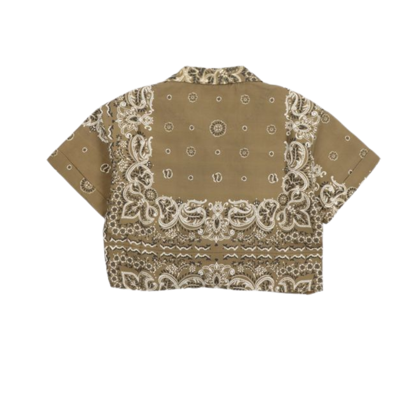 The New Society Bandana Print Waterlily Short Sleeve Shirt