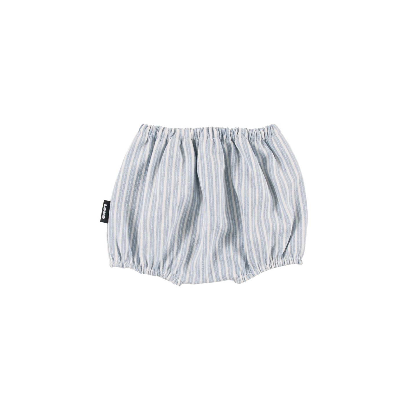 Loud Mid Blue Denim Stripe Bloomer