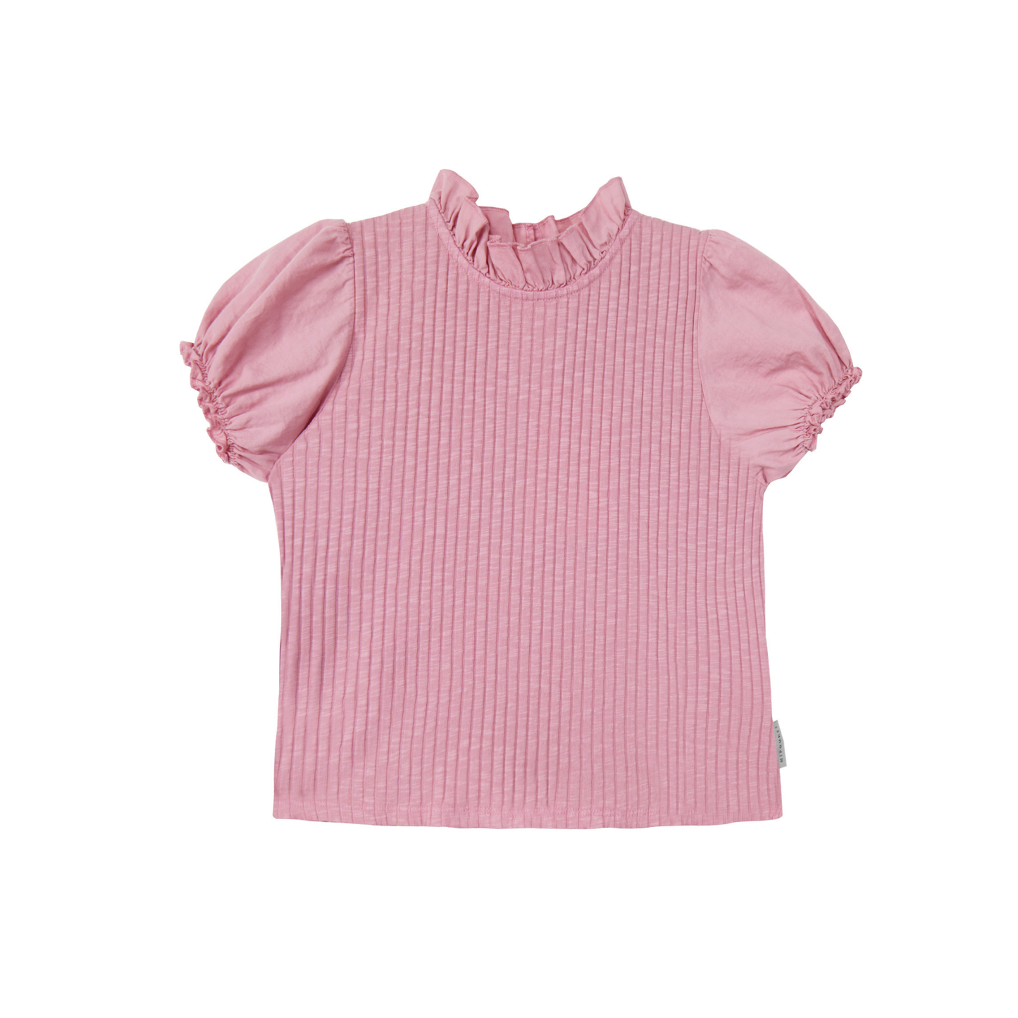 Mipounet Pink Zoe Flamme Short Sleeve T-Shirt