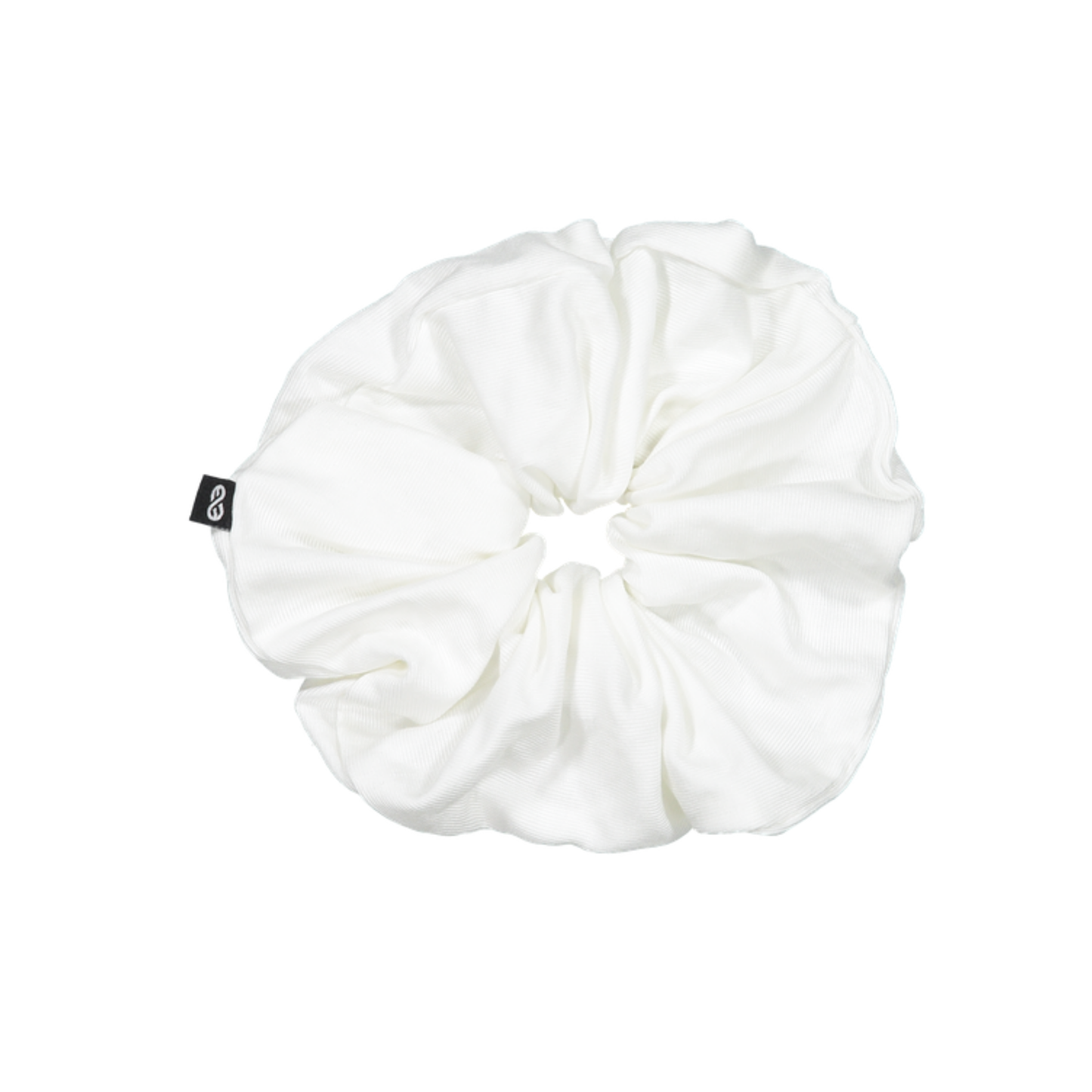 Knot White Tidal Tee Scrunchie