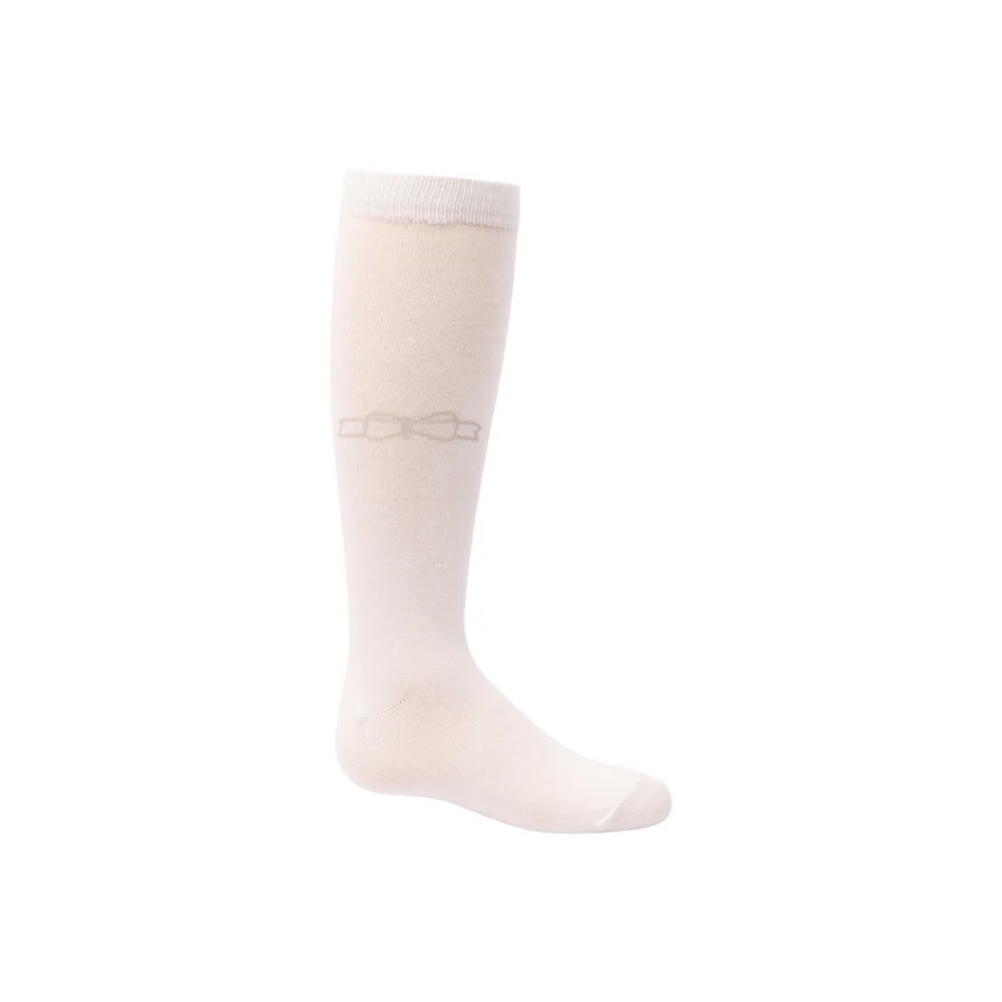 Zubii 63 Vanilla Printed Bow Knee