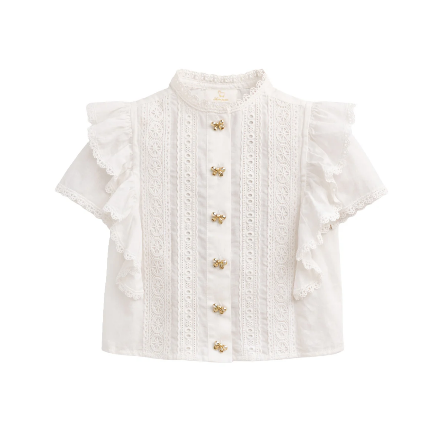 LRDM White Maeve Top