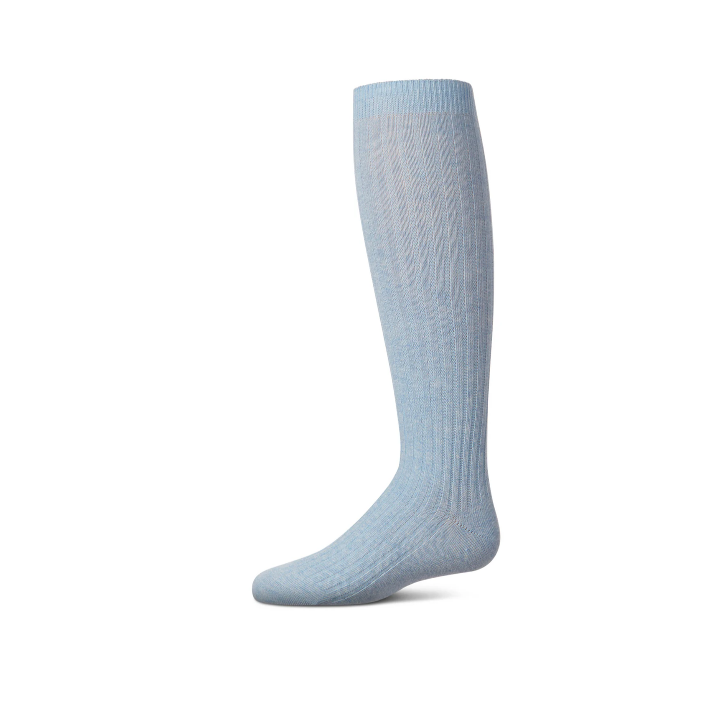 Spot-On Ribbed Cotton Blend Knee High Sock