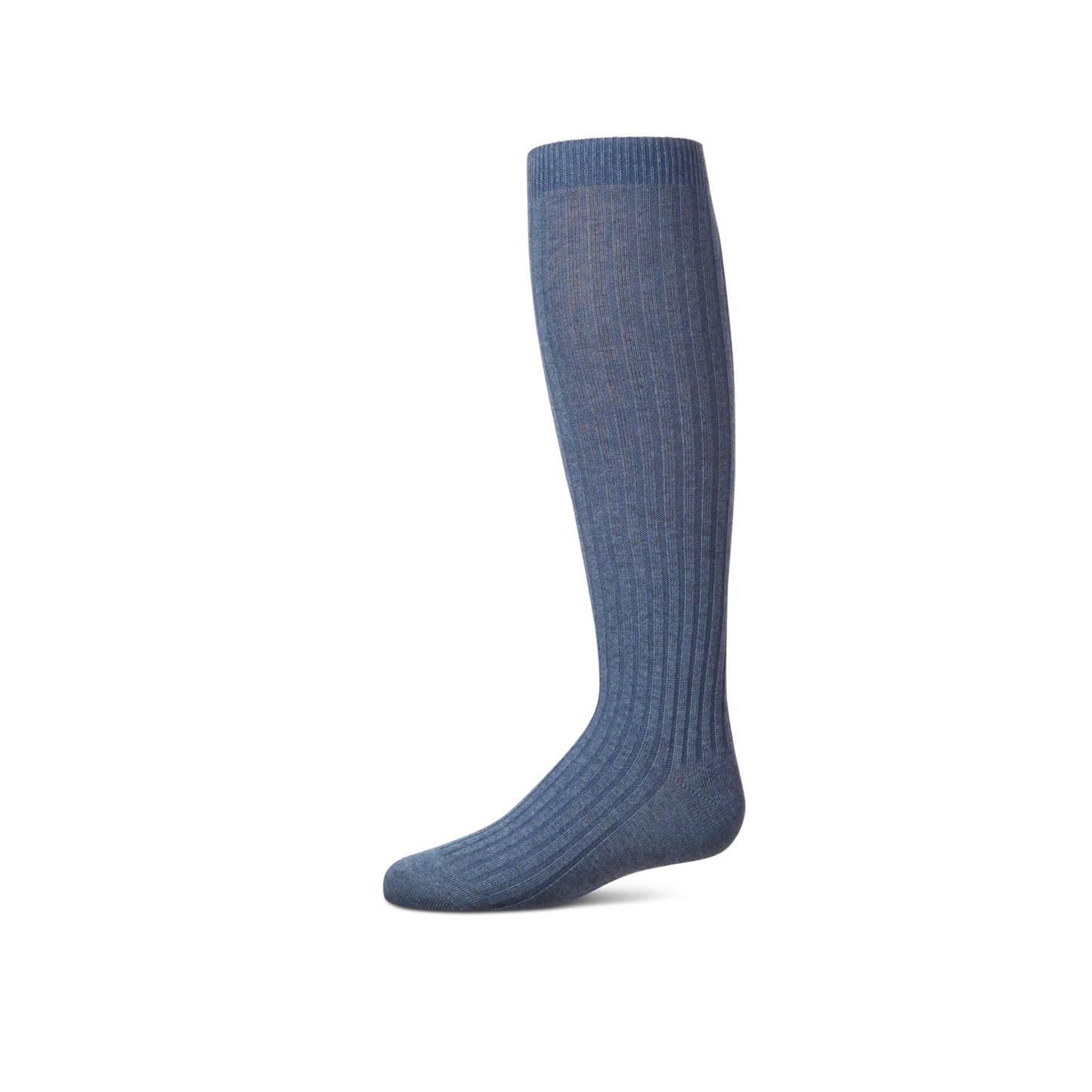 Spot-On Ribbed Cotton Blend Knee High Sock