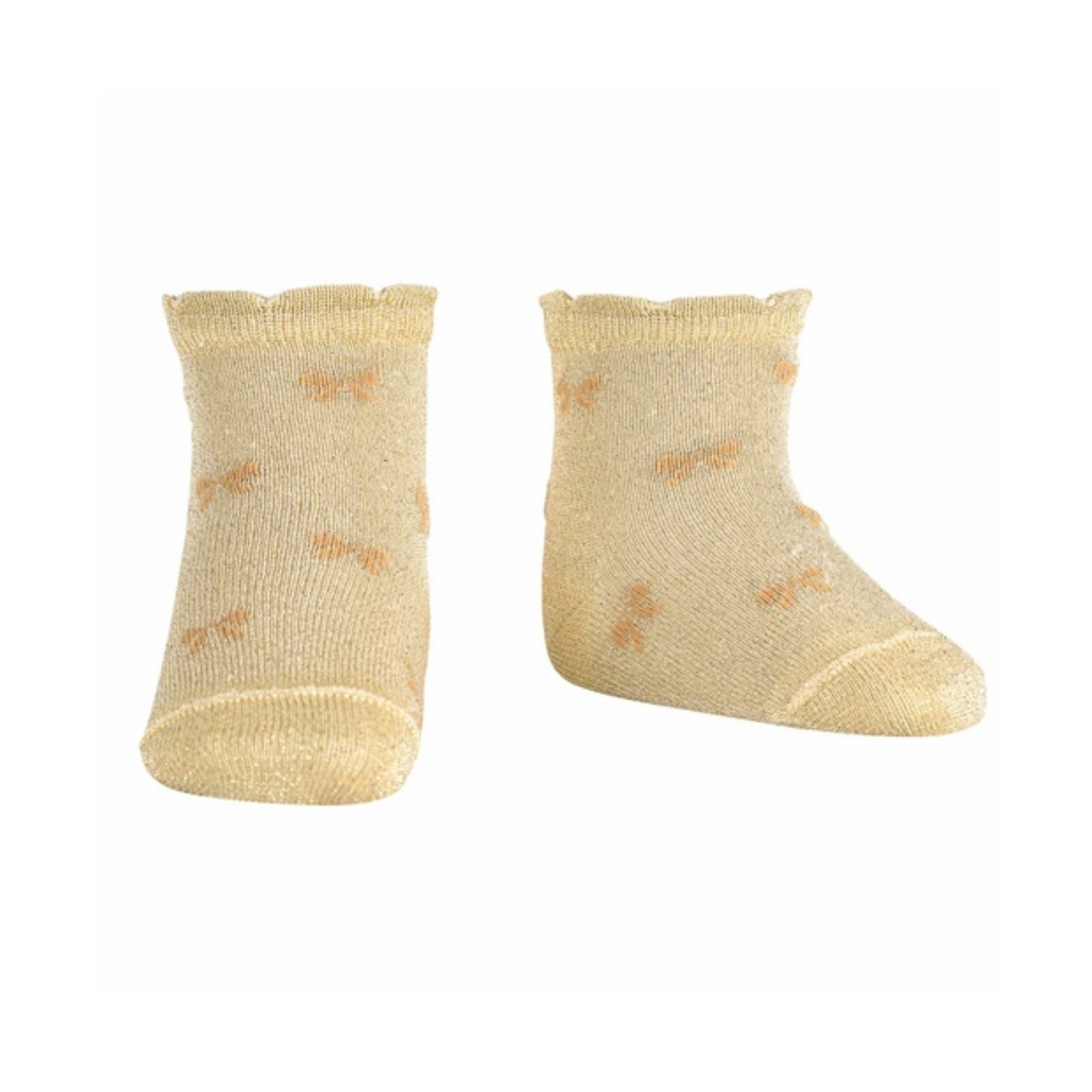 Condor Shimmer Bow Design Sock