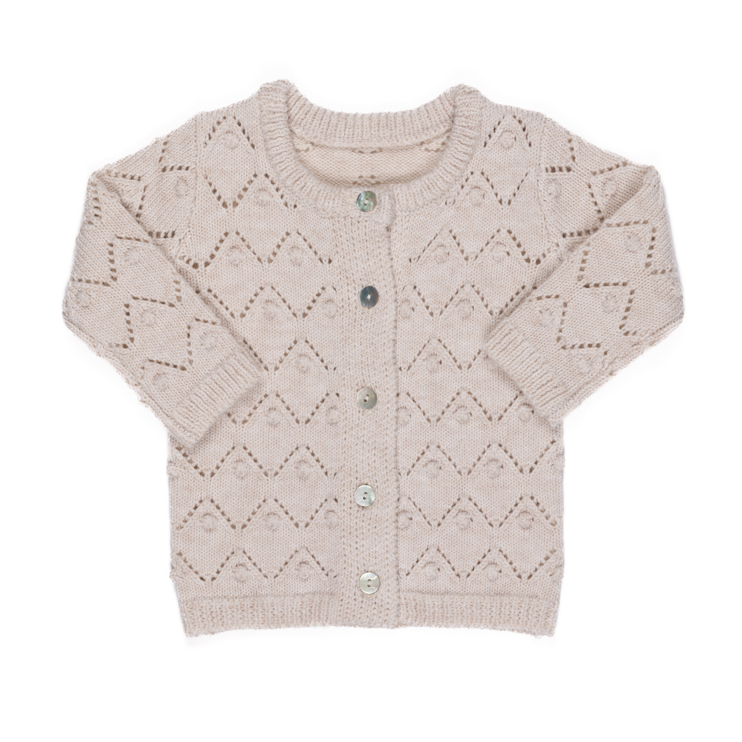 Kipp Chuncky Pointelle Cardigan Set