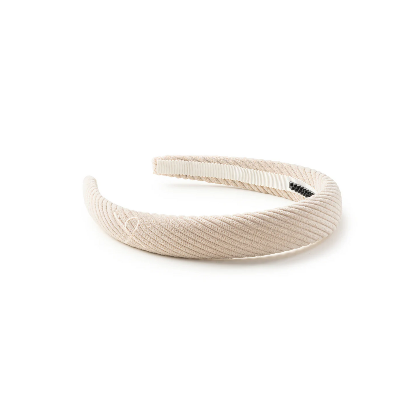 Halo Luxe Mia Corduroy Signature Bow Logo Headband