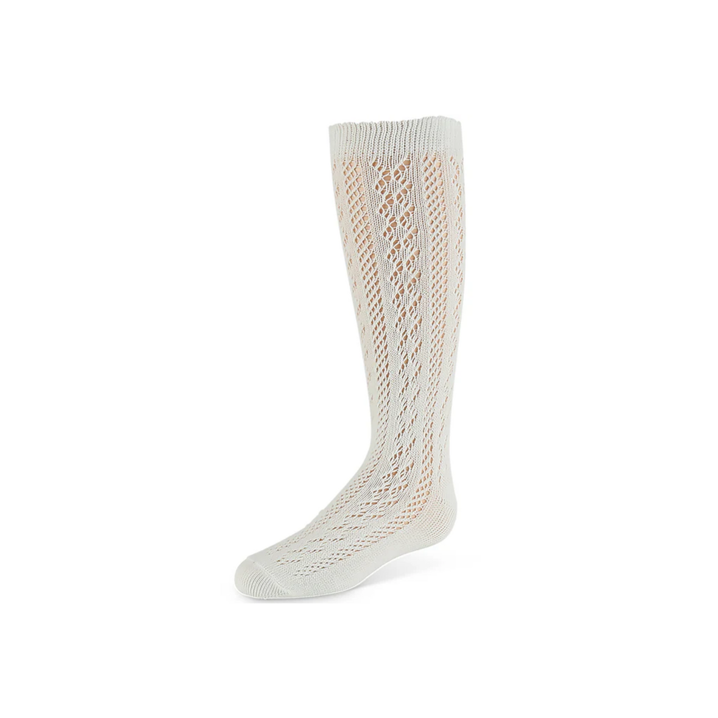 Zubii Classic Pointelle Knee Socks